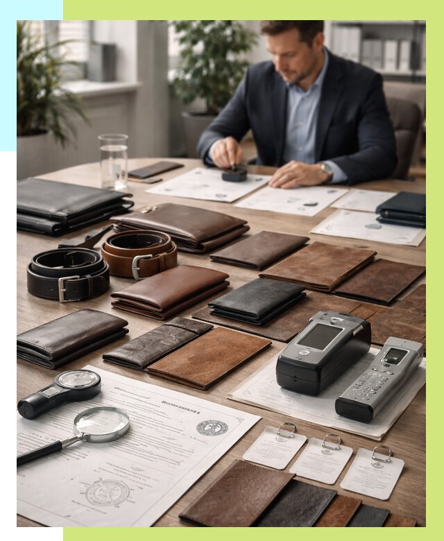 Сертификация кожаных изделий в Черногорске от 12248 р. | Алешин-Чрн