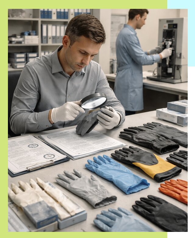 Сертификация перчаток и средств защиты продукции в Черногорске