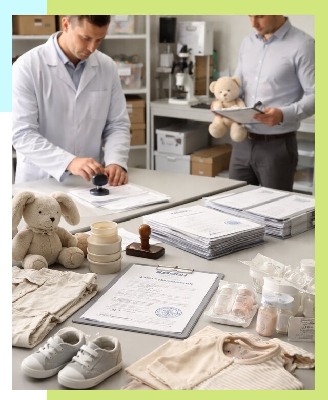 Сертификация детских товаров в Черногорске от 15311 р. | Алешин-Чрн