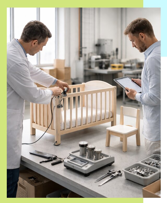 Сертификация детской мебели и проверка безопасности в Черногорске