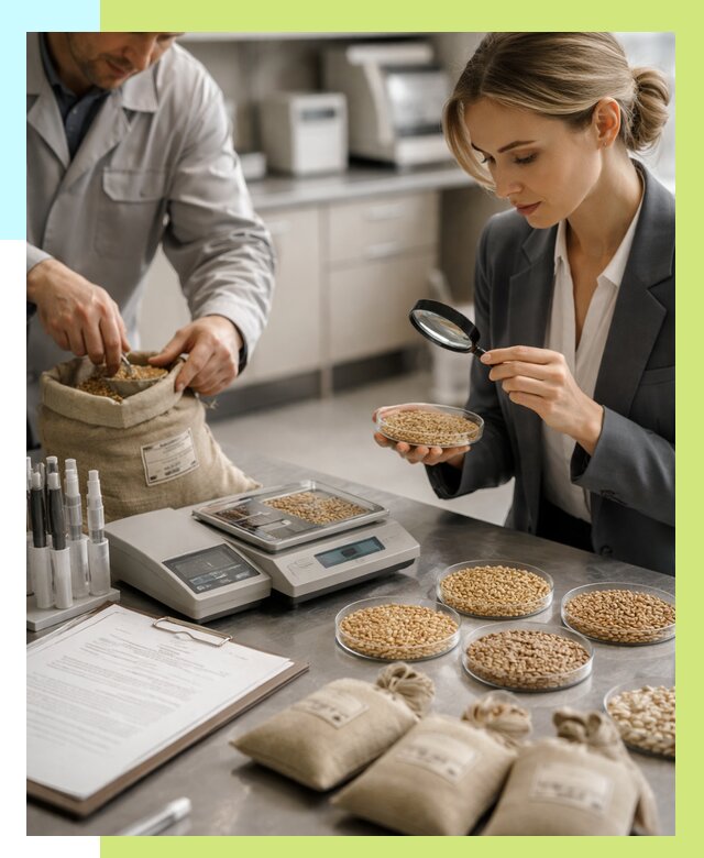 Сертификация зерна в Черногорске по цене от 15311 р. | Алешин-Чрн