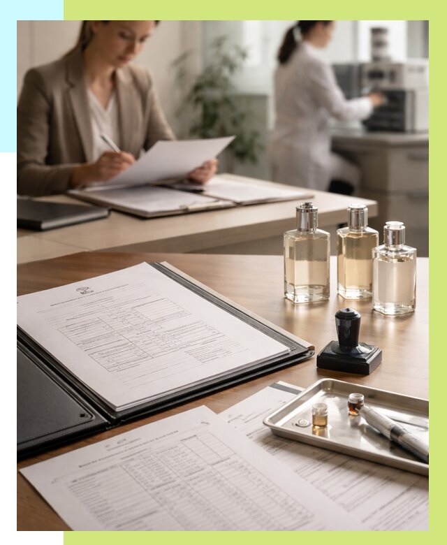 Сертификация парфюмерии в Черногорске от 15311 р. | Алешин-Чрн