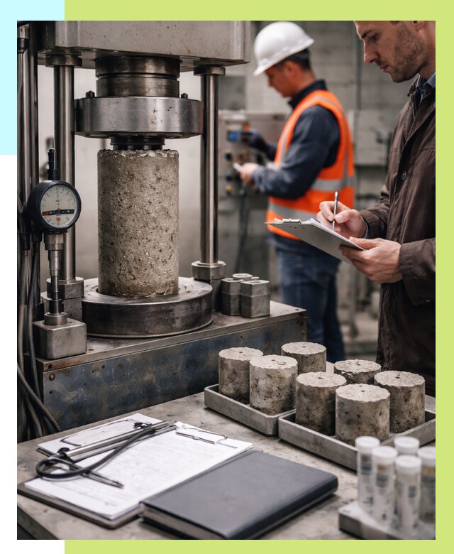 Сертификация бетона в Черногорске от 30621 р. сертификат | Алешин-Чрн