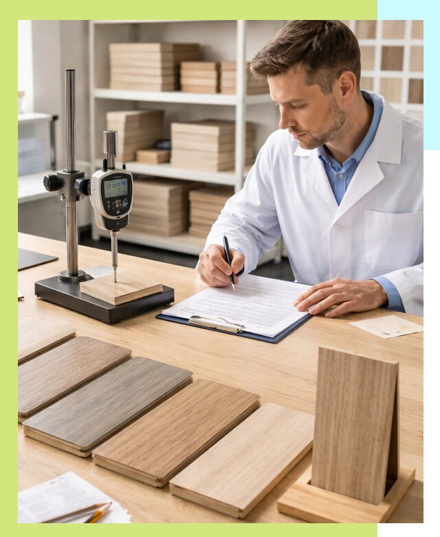 Сертификация ламината с испытаниями и оформлением документов в Черногорске