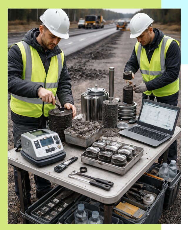 Сертификация асфальта: испытания и подтверждение в Черногорске