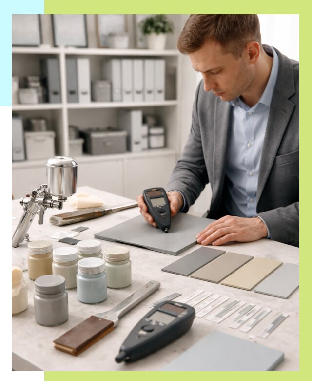 Сертификация краски в Черногорске от 25518 р. | Алешин-Чрн центр