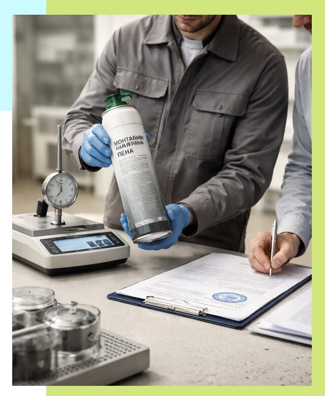 Сертификация монтажной пены в Черногорске от 15311 р. | Алешин-Чрн