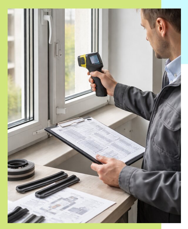 Сертификация окон в Черногорске: испытания, сертификаты, декларации