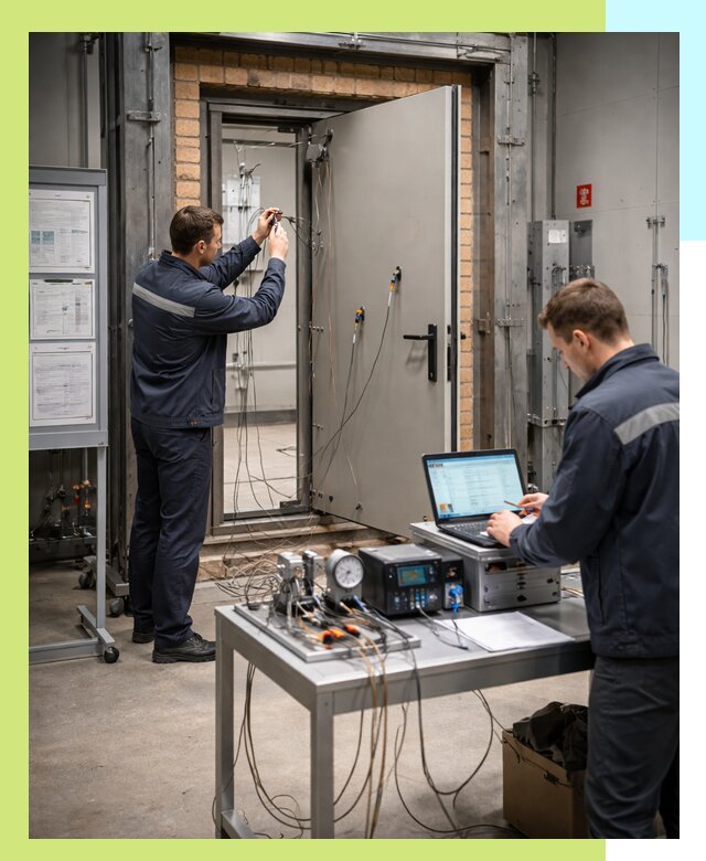 Сертификация противопожарных дверей в Черногорске по ГОСТ и ТР