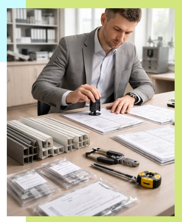 Сертификация ПВХ продукции в Черногорске от 8676 р., Алешин-Чрн