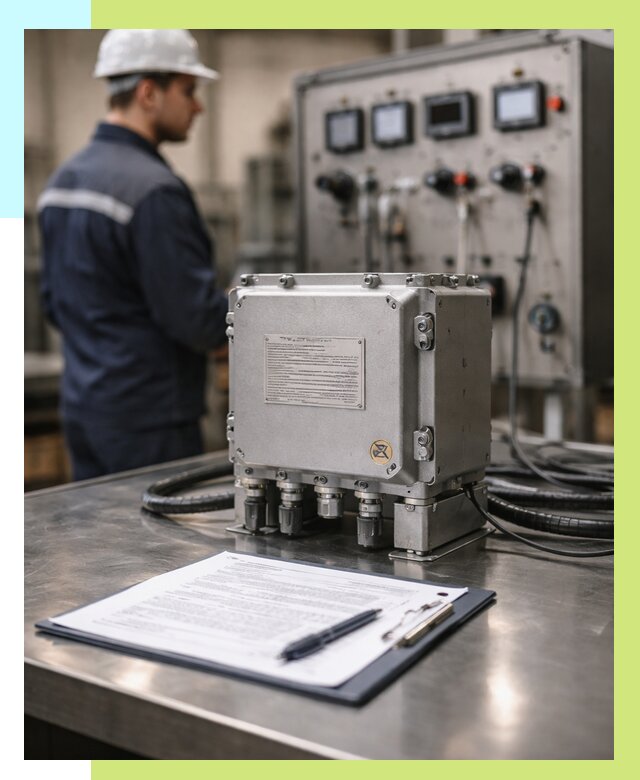 Сертификация взрывозащищенного оборудования в Черногорске от 35725 р. | Алешин-Чрн