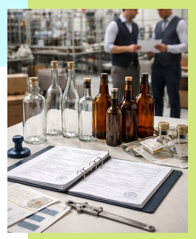 Сертификация стеклянных бутылок в Черногорске от 25518 р. | Алешин-Чрн
