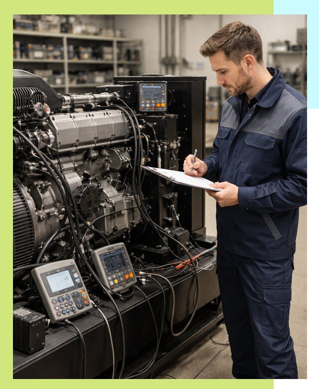Сертификация дизельных генераторов и их оборудования в Черногорске