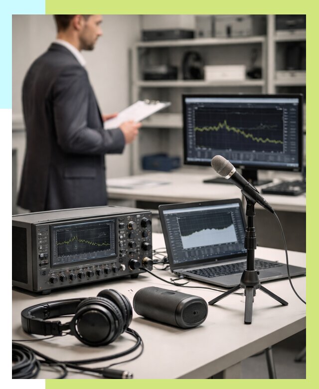 Сертификация аудиотехники в Черногорске от 15311 р., Алешин-Чрн