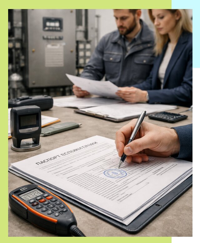 Оформление паспорта эксплуатации оборудования в Черногорске