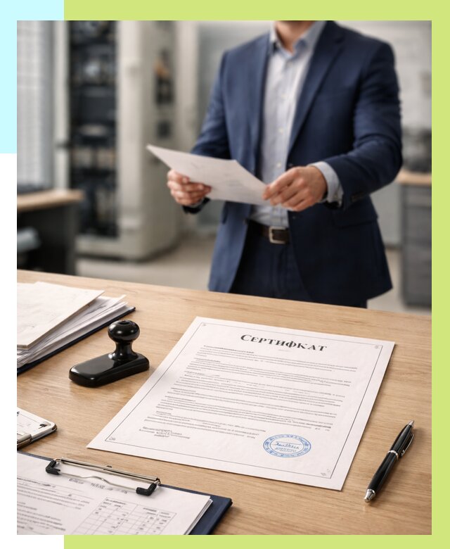 Сертификат на оборудование в Черногорске от 15311 р. | Алешин-Чрн