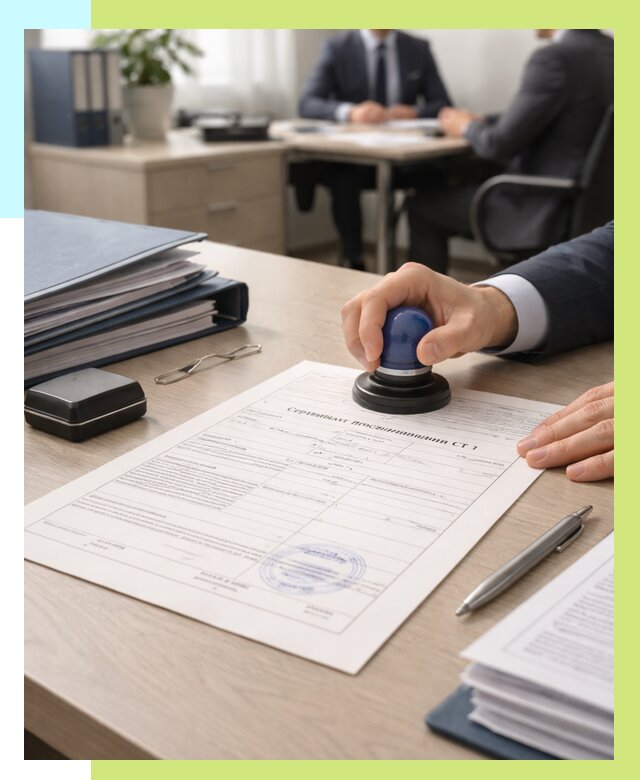 Сертификат происхождения СТ 1 в Черногорске от 4593 р. | Алешин-Чрн