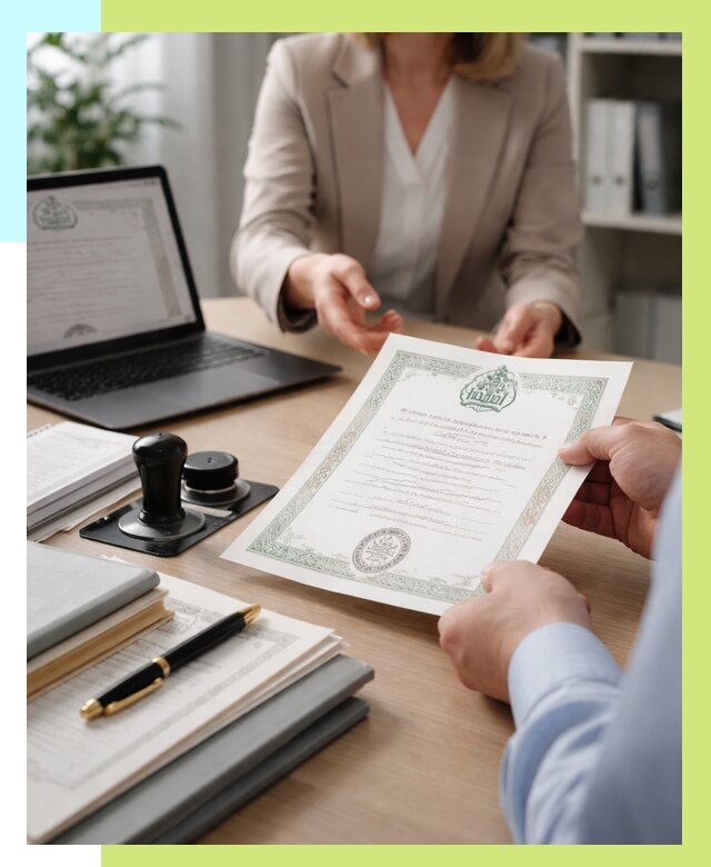 Халяль сертификат в Черногорске, получить от 15311 р. | Алешин-Чрн