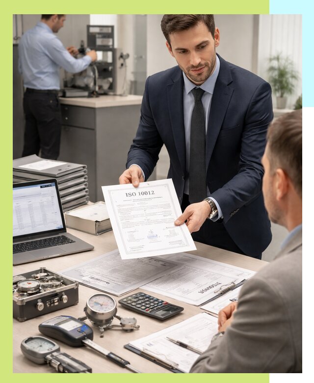 Выдача сертификата ISO 10012 по требованиям метрологии в Черногорске