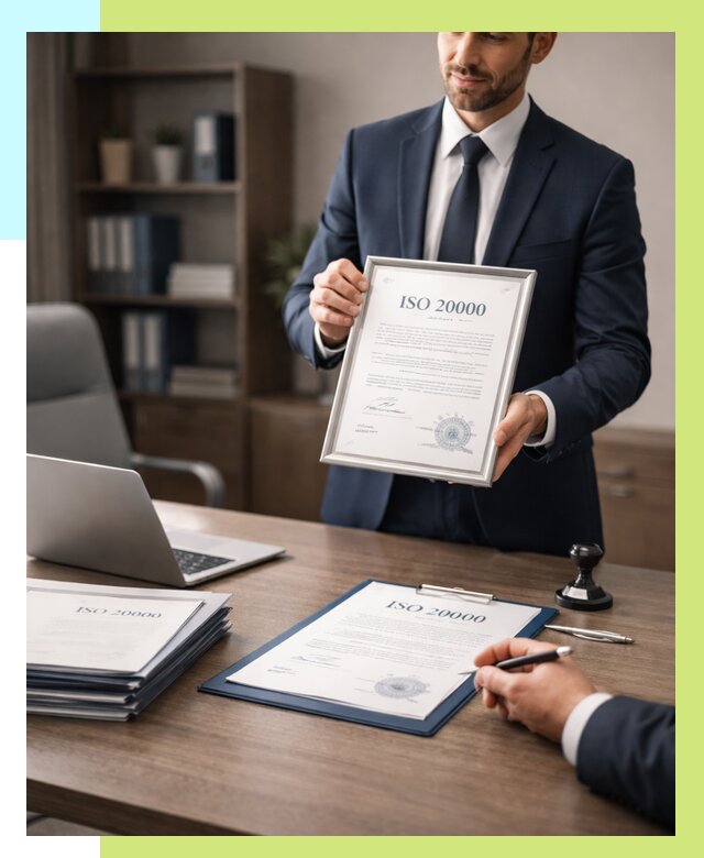 Сертификат ISO 20000 в Черногорске под ключ от 122484 р., Алешин-Чрн