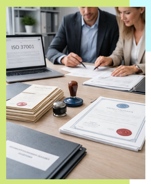 Получение сертификата ISO 37001 по системе борьбы с коррупцией в Черногорске