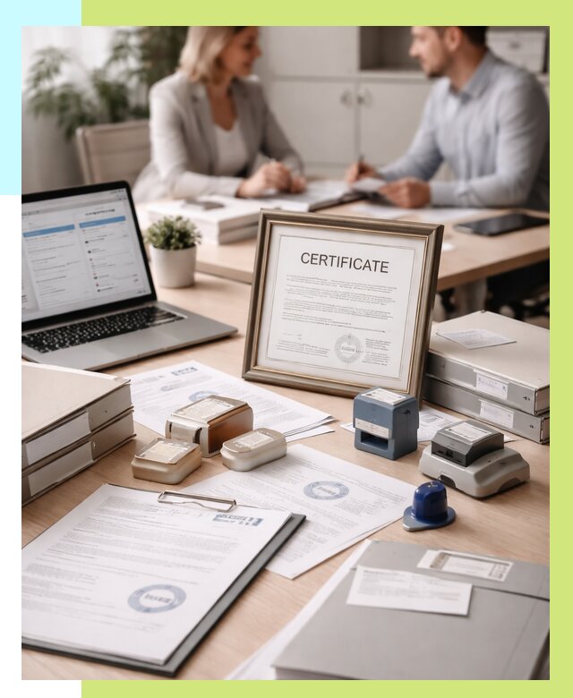 Сертификация компании в Черногорске от 45932 р. | Алешин-Чрн — заказ